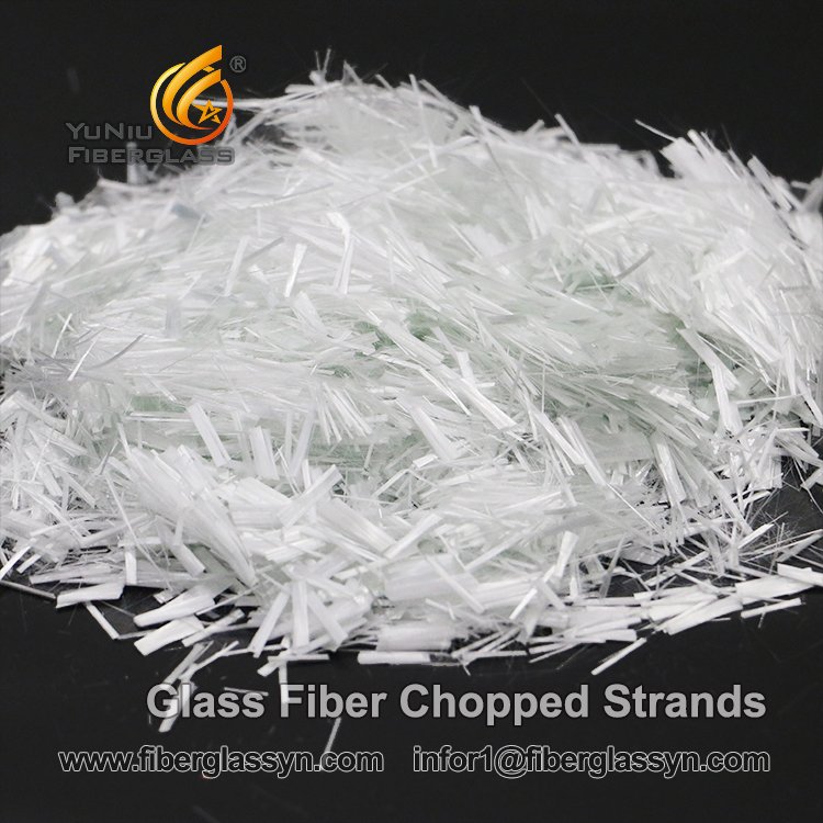 Produits en fibre de verre hachée de haute qualité / Brins coupés en fibre de verre de béton