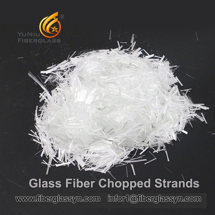  Brins coupés en fibre de verre pour plaques de plâtre